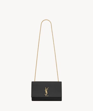 YSL Kate Medium in Grain De Poudre Embossed Leather