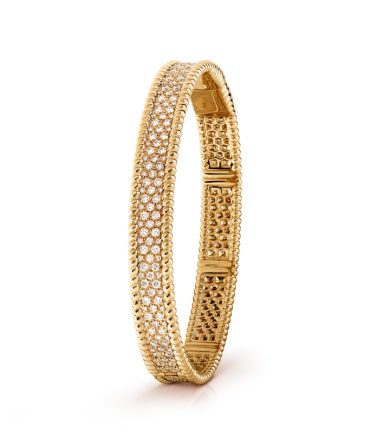 Perlee diamonds bracelet, 3 rows, medium model
