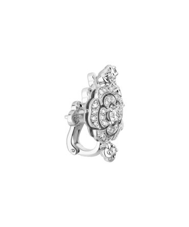 Bouton de Camélia earrings