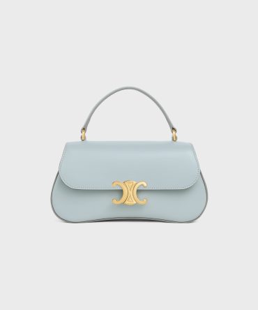 TEEN CELINE LOLA IN SHINY CALFSKIN ICE BLUE