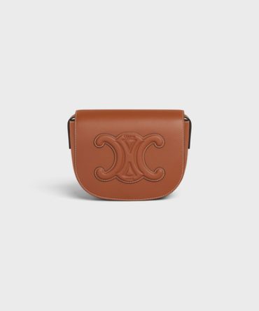 FOLCO CUIR TRIOMPHE IN SMOOTH CALFSKIN TAN