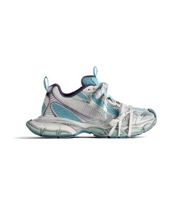 Womens 3xl Sneaker  in Light Blue/white/purple