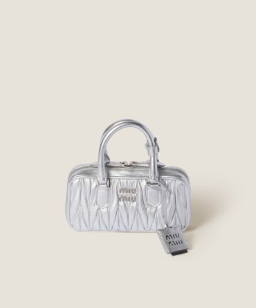 Arcadie matelassé nappa leather mini-bag