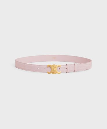 Medium Triomphe Belt in Lizard