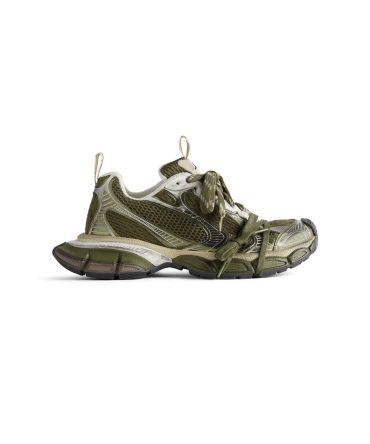 Mens 3xl Sneaker  in Dark Green/light Beige