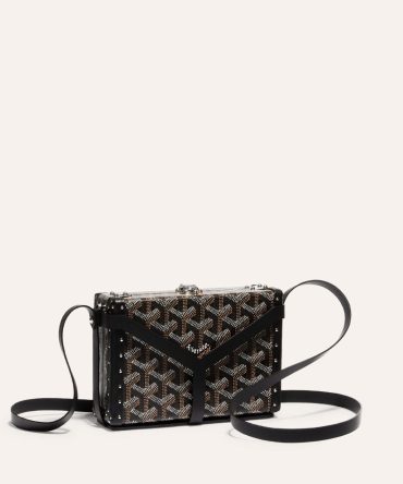 Goyard Minaudiere Trunk Bag Black