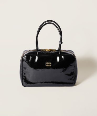 Beau naplak patent leather bag