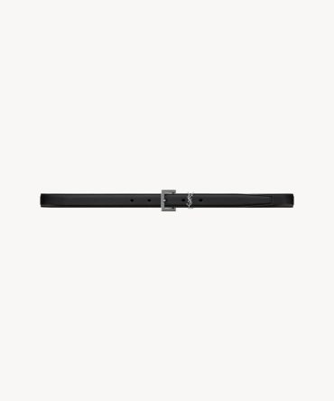 cassandre thin belt in smooth leather