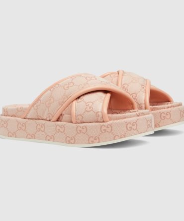 Womens GG platform sandal