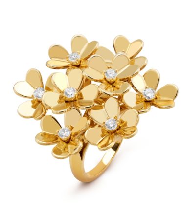 Frivole ring, 8 flowers