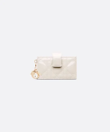 Lady Dior Jasmine Card Holder