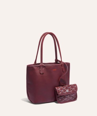 Goyard Anjou Mini Bag Bordeaux