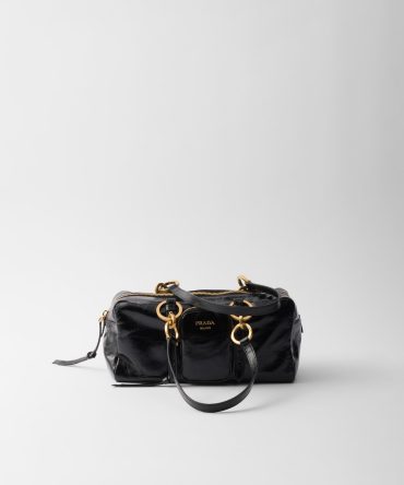 Prada Dangle Medium Leather Top-Handle Bag