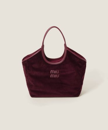 IVY corduroy shopping bag