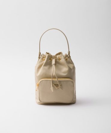 Prada Duet Re-Nylon Bucket Bag