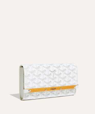 Goyard Monte-Carlo Mini Case White