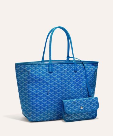 Goyard Saint Louis PM Tote Bag Sky Blue