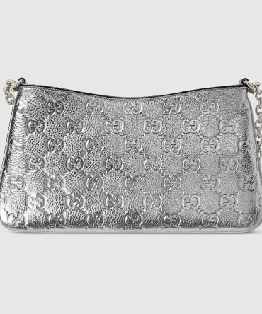 GG Emblem Medium Shoulder Bag