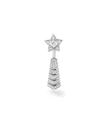 Comete Chevron single earring