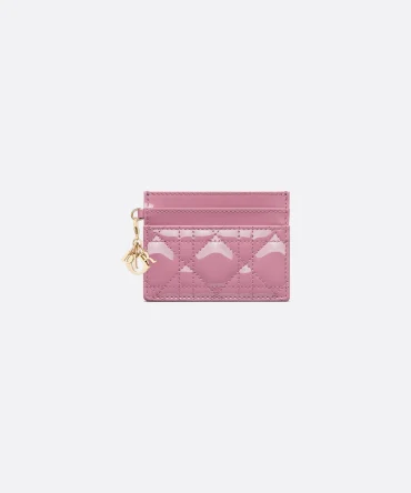 Lady Dior Freesia Card Holder