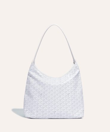Goyard Boheme Hobo Bag White