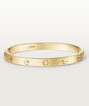 LOVE bracelet, classic model, brushed