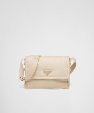 Small Padded Re-Nylon Shoulder Bag