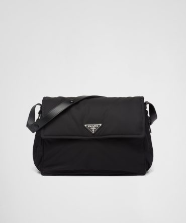 Re-Nylon Large Padded Shoulder Bag